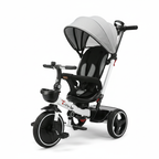 Baby Tricycle,6-in-1 Baby Push Bike Steer Stroller,Learning Toddler Bike/Detachable Guardrail,Adjustable Canopy