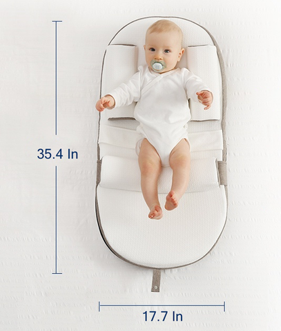 Pure Comfort Anti-Reflux & Anti-Roll Baby Lounger