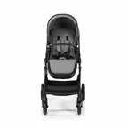 2 in 1 Baby Pushchair, Foldable Travel System Pram with Reversible Seat, Adjustable Canopy, Storage Basket for 0-36 Months