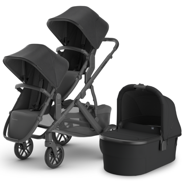 UPPAbaby Vista V3 Double Stroller + Bassinet