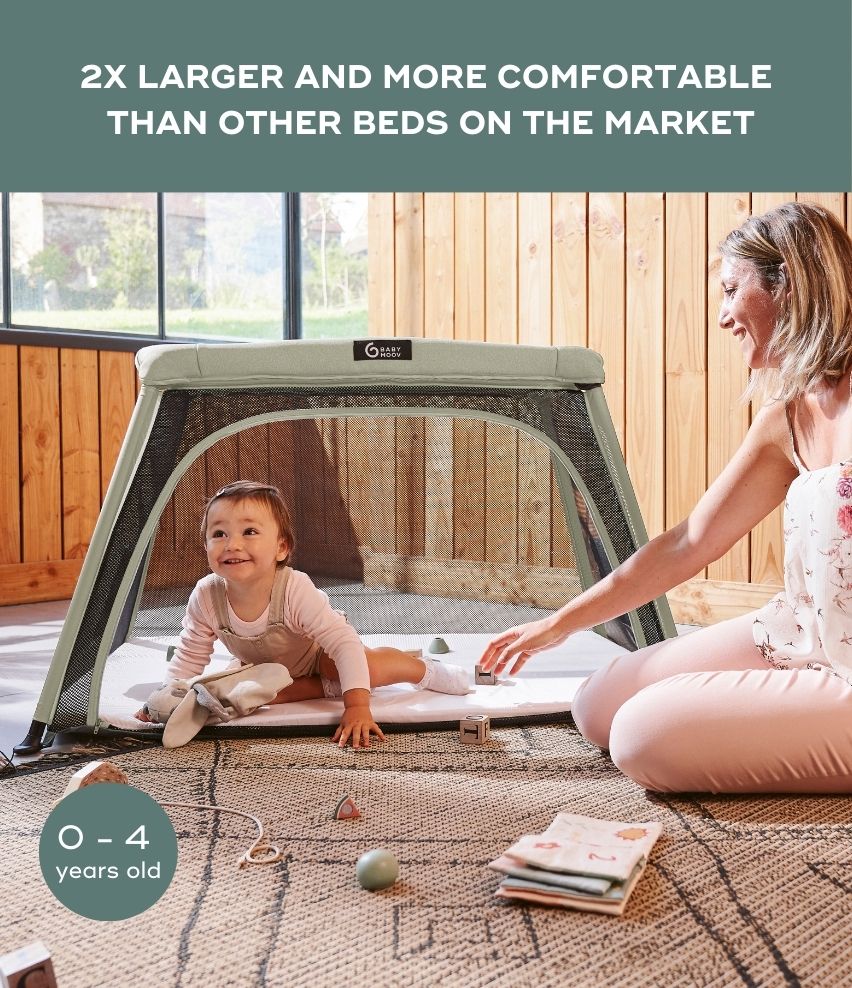 Moov and Comfy 3-in-1 Travel Crib and Playard