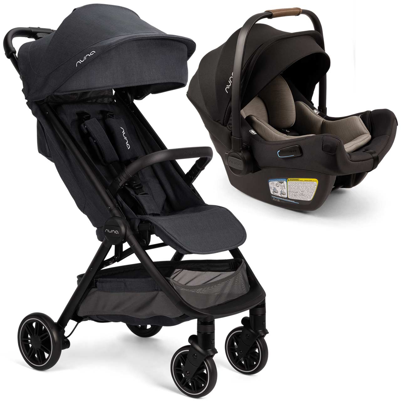 Nuna TRVL + PIPA Aire Travel System