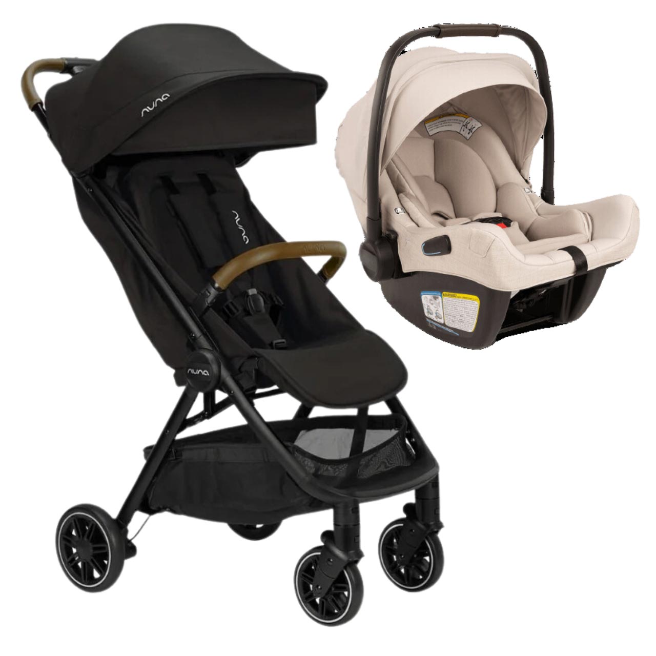 Nuna TRVL + PIPA Aire Travel System