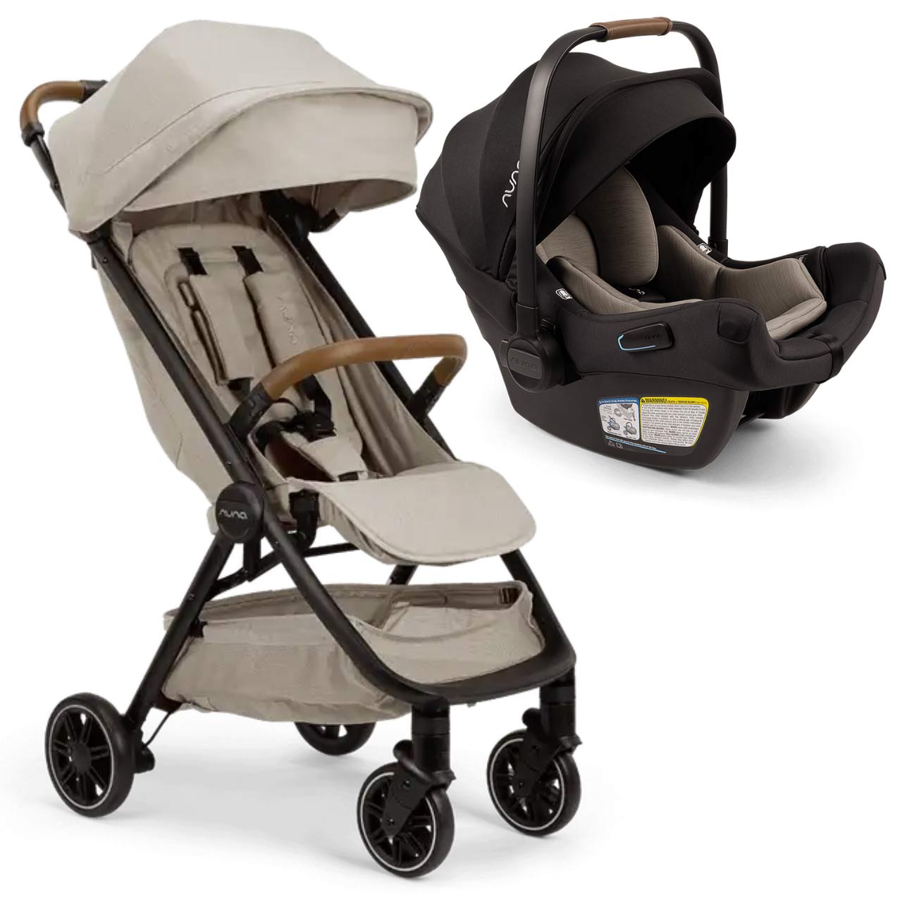 Nuna TRVL + PIPA Aire Travel System
