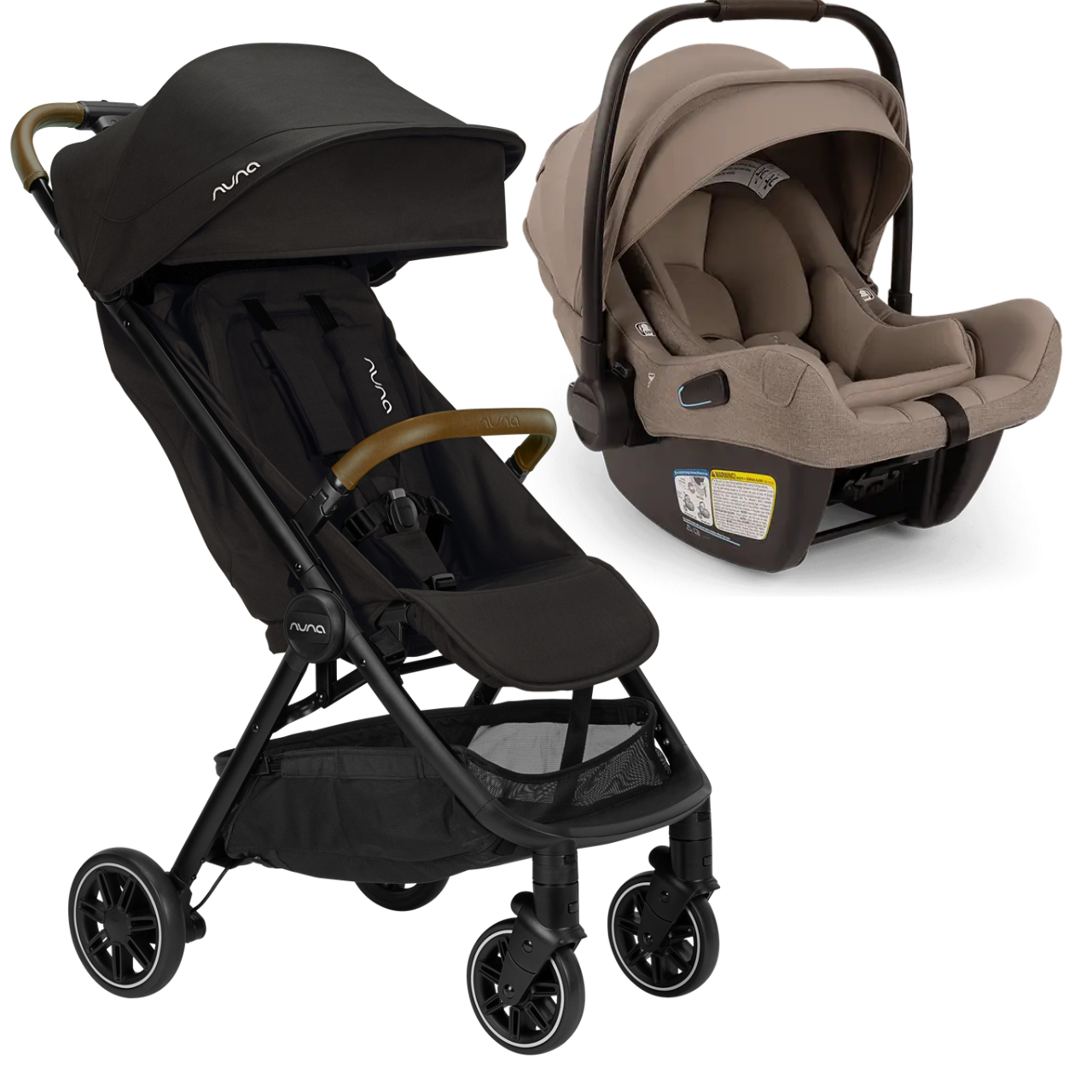 Nuna TRVL + Pipa Aire RX Travel System