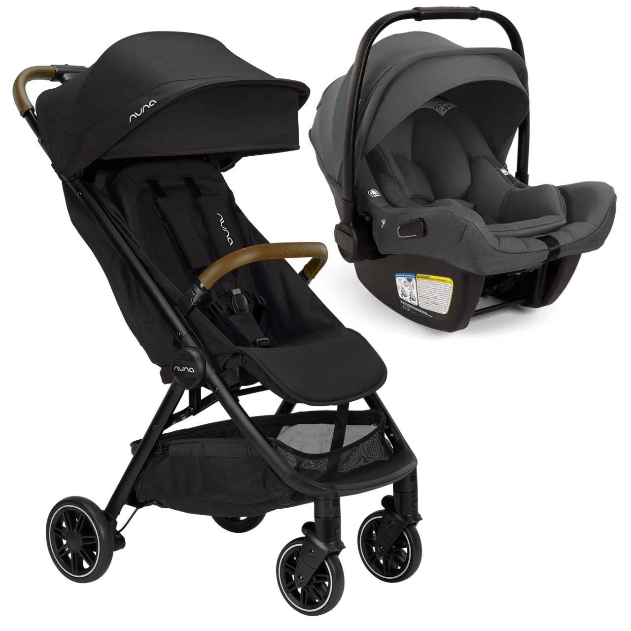 Nuna TRVL + Pipa Aire RX Travel System