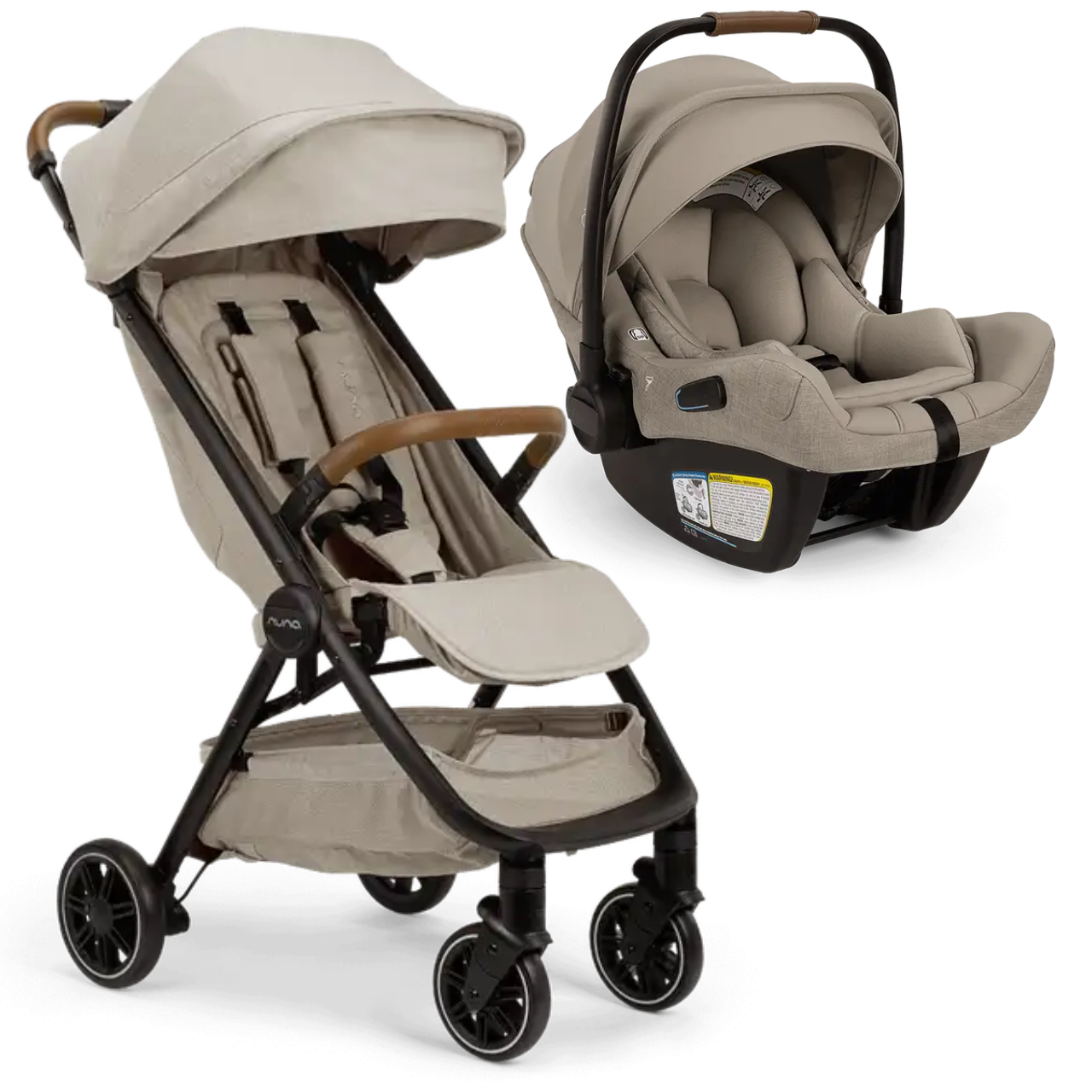 Nuna TRVL + Pipa Aire RX Travel System