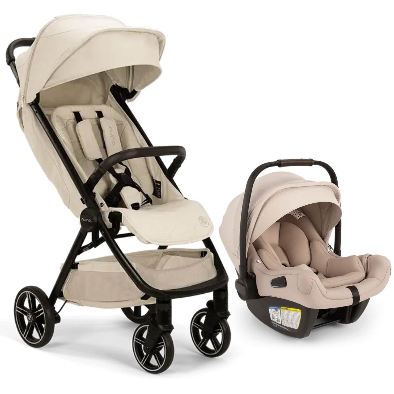 Nuna TRVL Lx + PIPA Aire Travel System