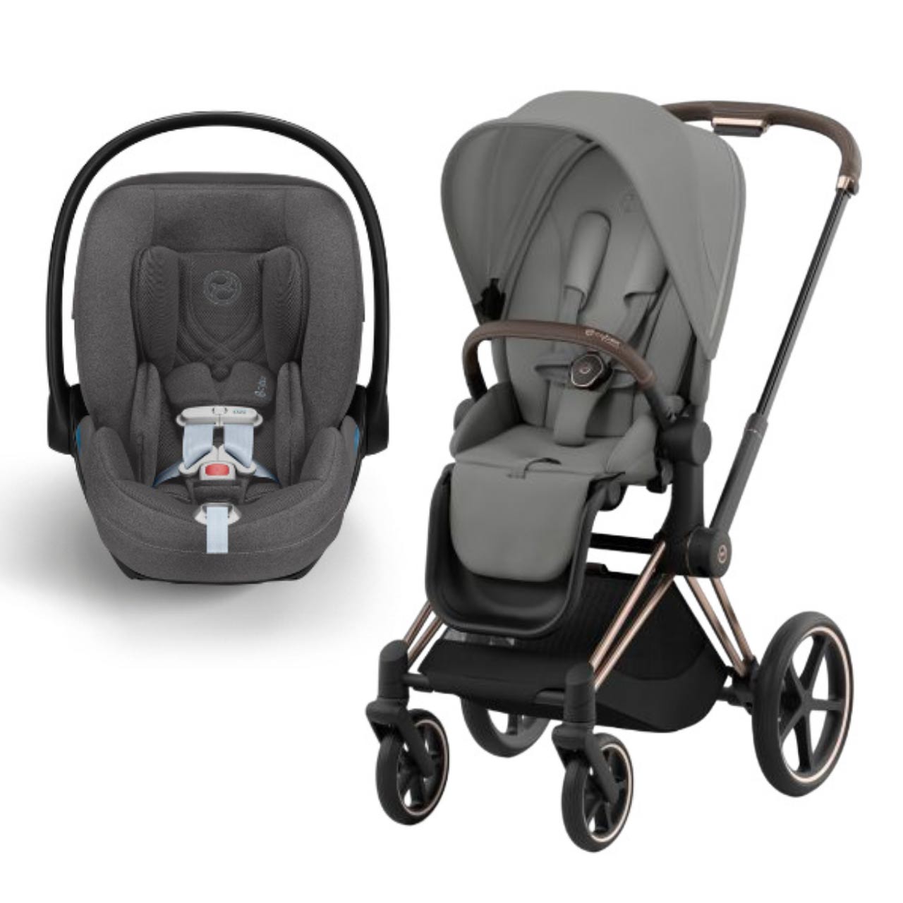 Cybex Priam 4 Travel System with Cloud T