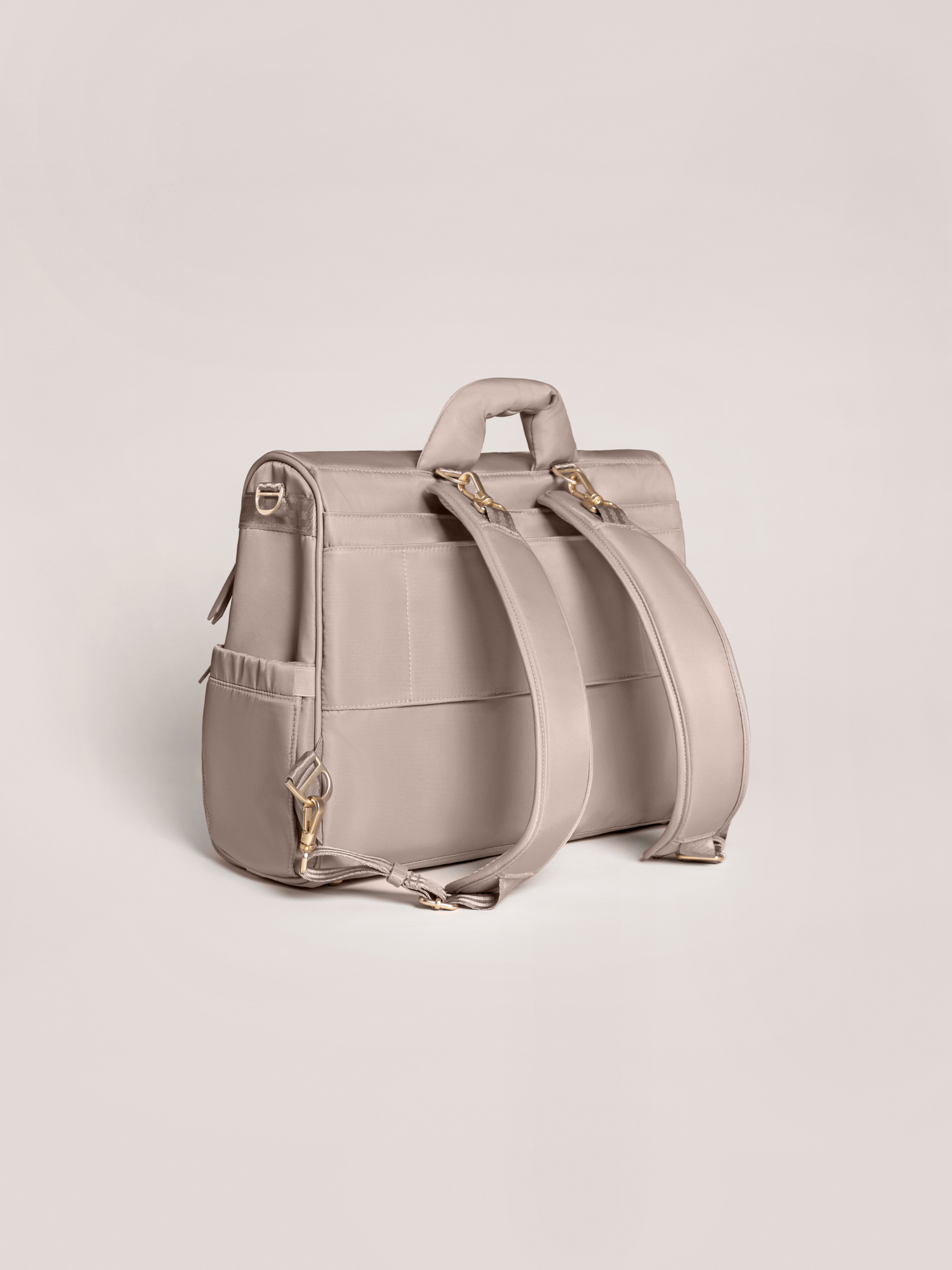 JuJuBe Satchel Diaper Bag - Taupe