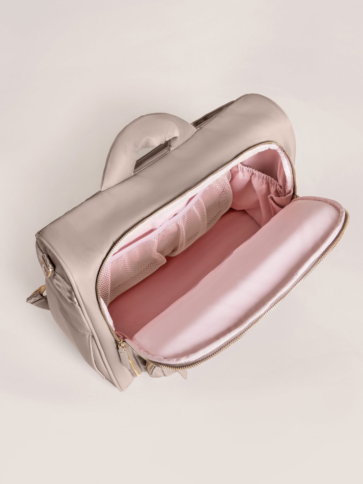 JuJuBe Satchel Diaper Bag - Taupe