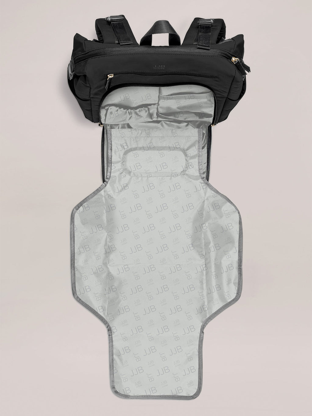 JuJuBe Modern Backpack Diaper Bag - Black