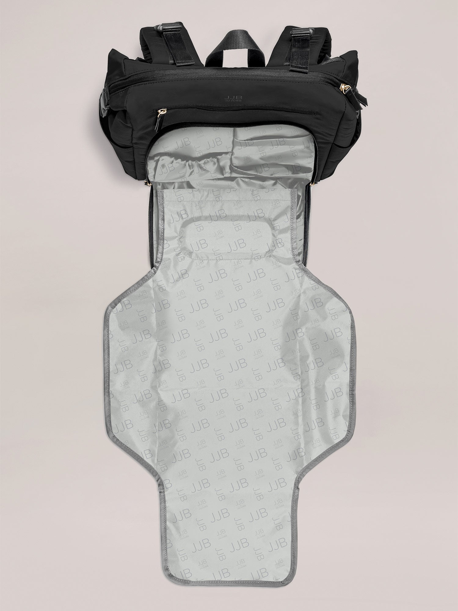 JuJuBe Modern Backpack Diaper Bag - Black