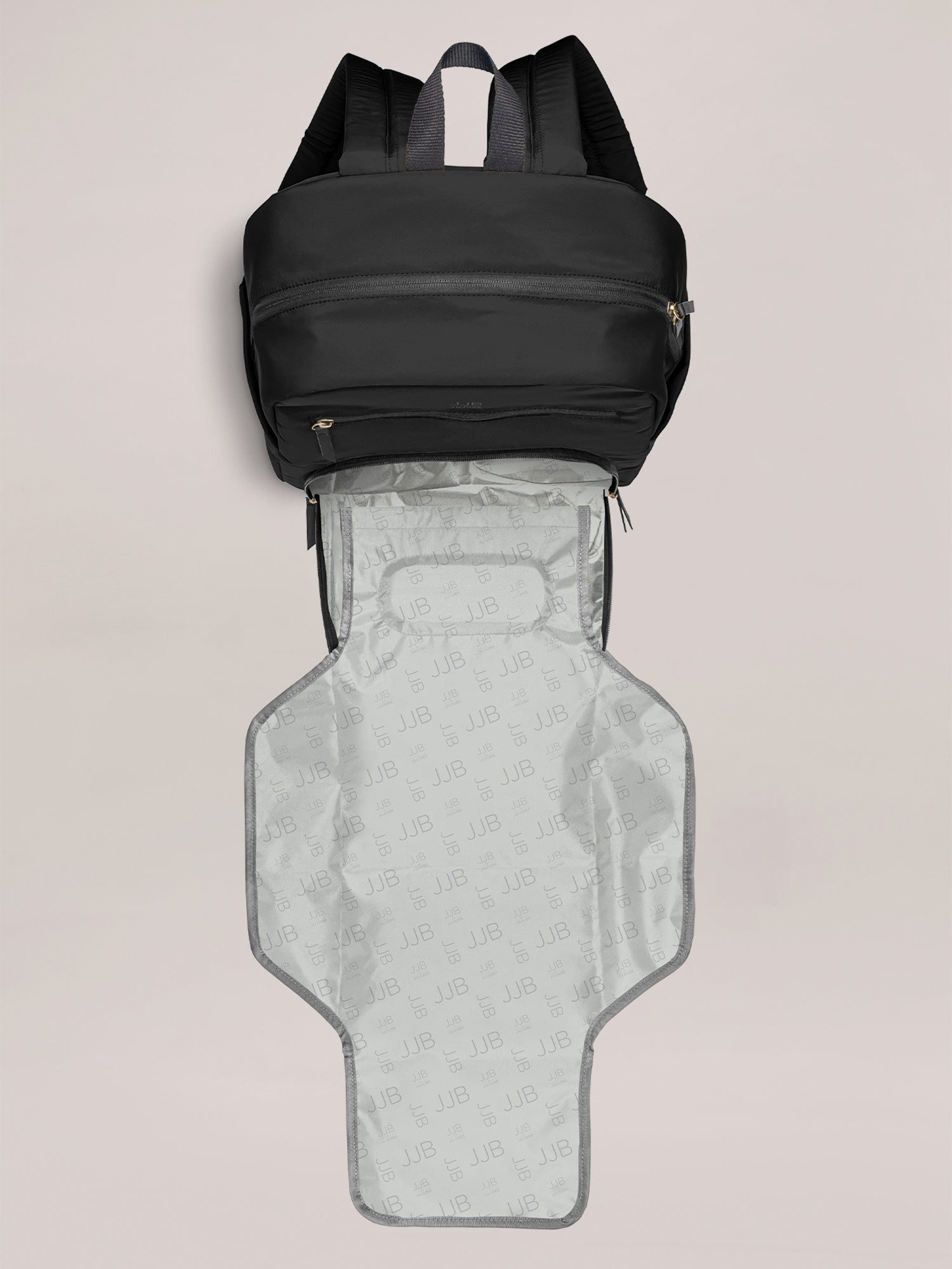 JuJuBe Deluxe Backpack Diaper Bag - Black