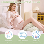 Coussin d’allaitement & grossesse en U – le soutien qui change vos nuits