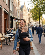 Porte-bébé ergonomique – Coton & lin