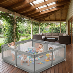 Aire de jeux pour enfants - pliable avec jeux - 5 tailles différentes