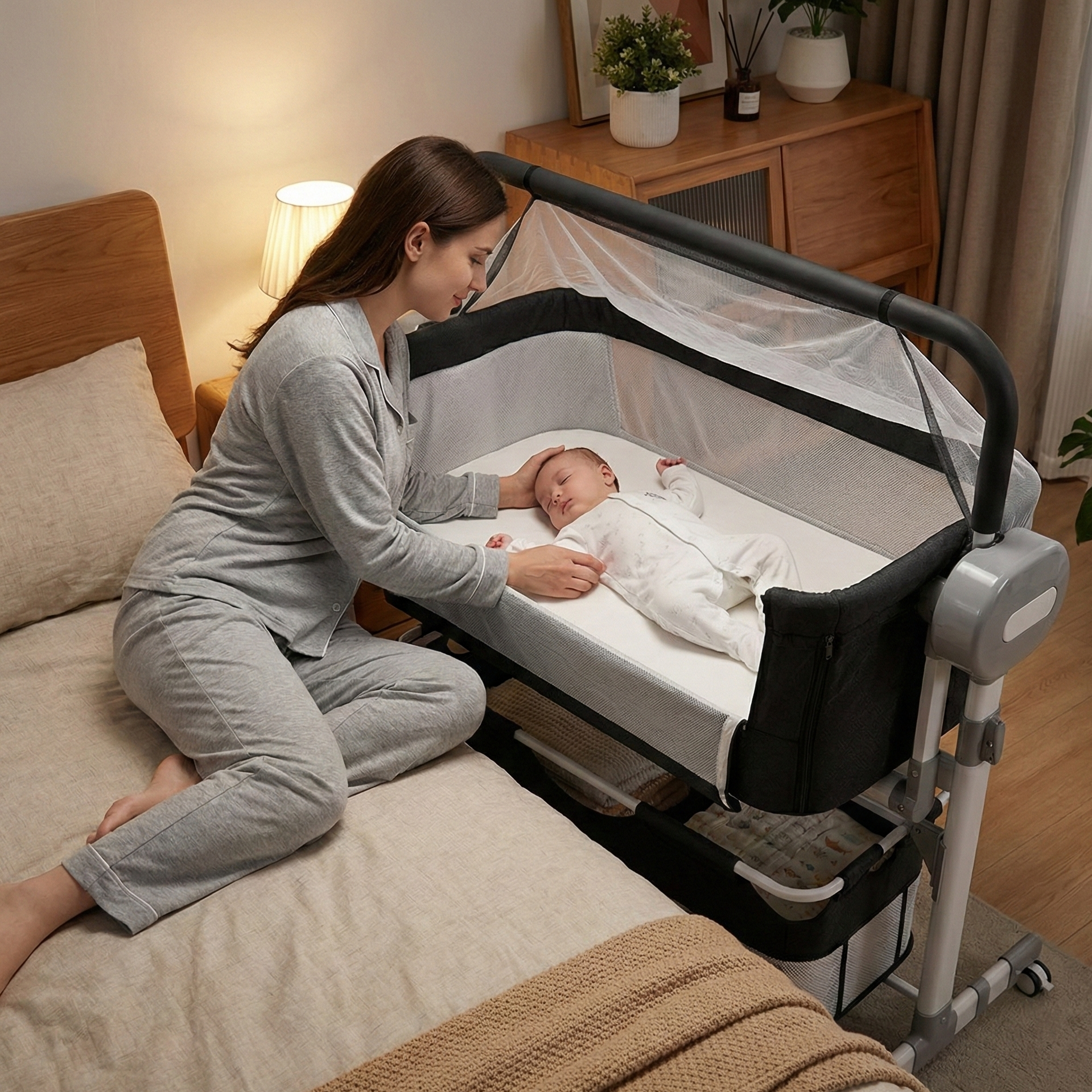 Lit Cododo Électrique – Berceau multifonctions