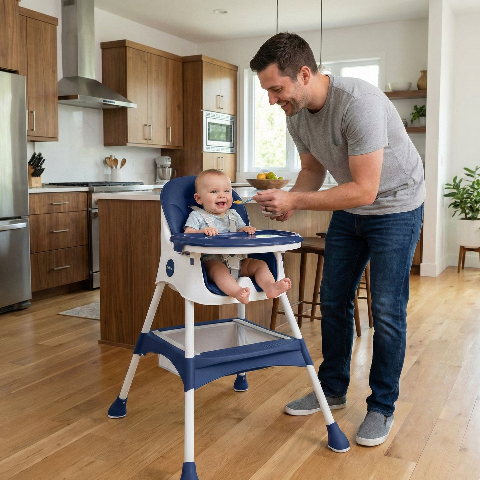 Chaise Haute Bébé Pliable E500