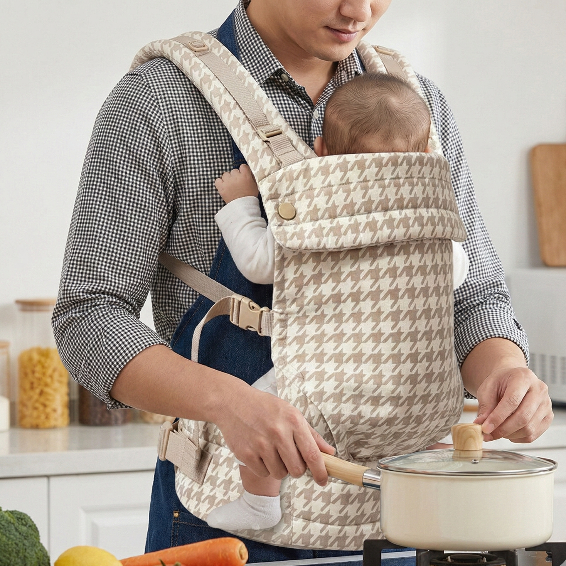 Porte-bébé ergonomique - 3 à 36 mois