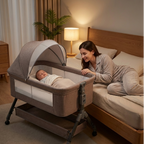 Lit cododo évolutif avec balancement + moustiquaire