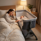 Lit cododo évolutif avec balancement + moustiquaire