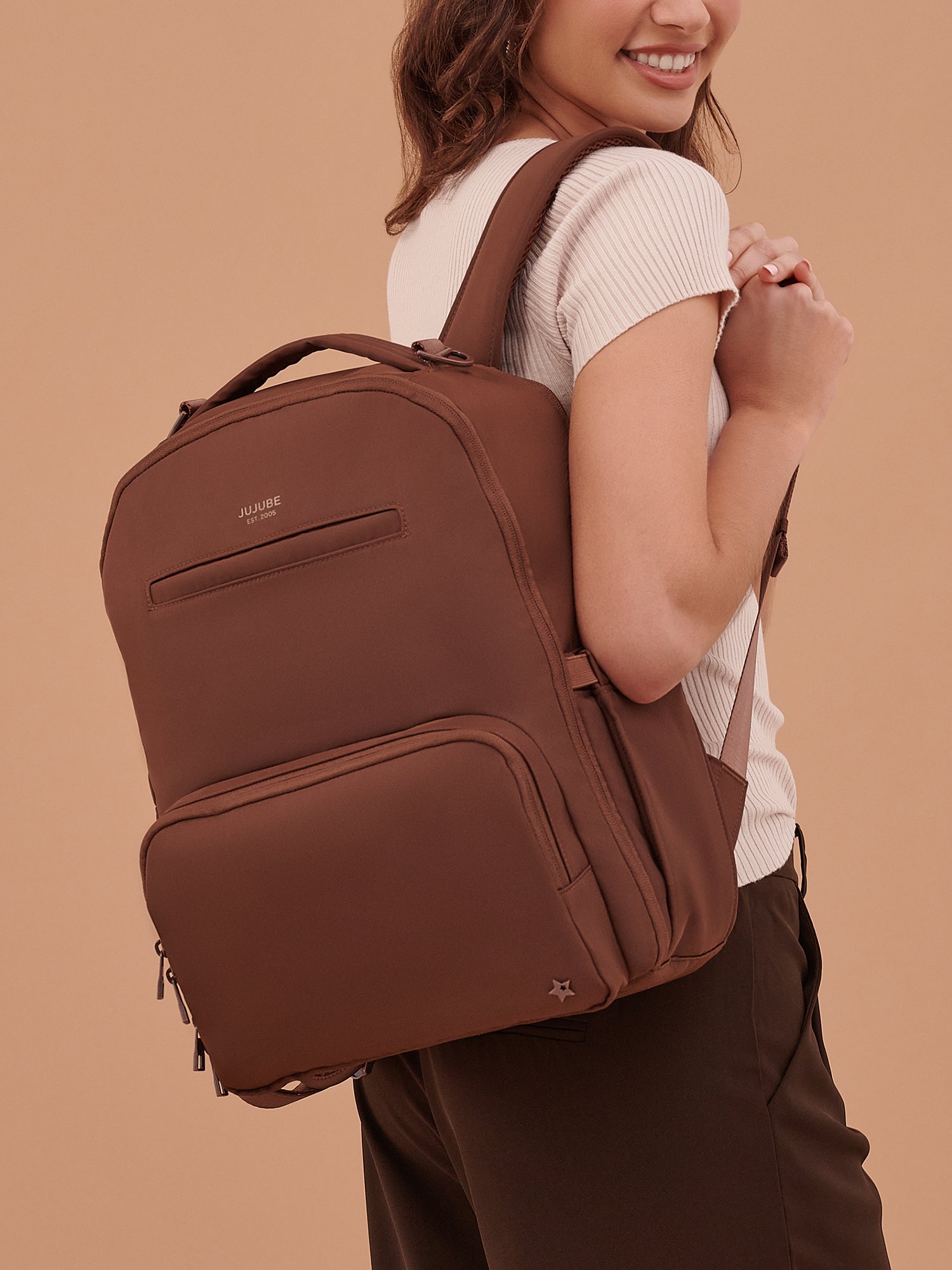 JuJuBe Classic Diaper Backpack - Espresso