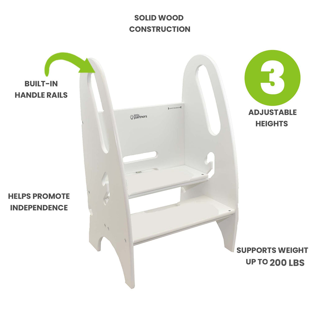 Little Partners 3-in-1 Growing Step Stool