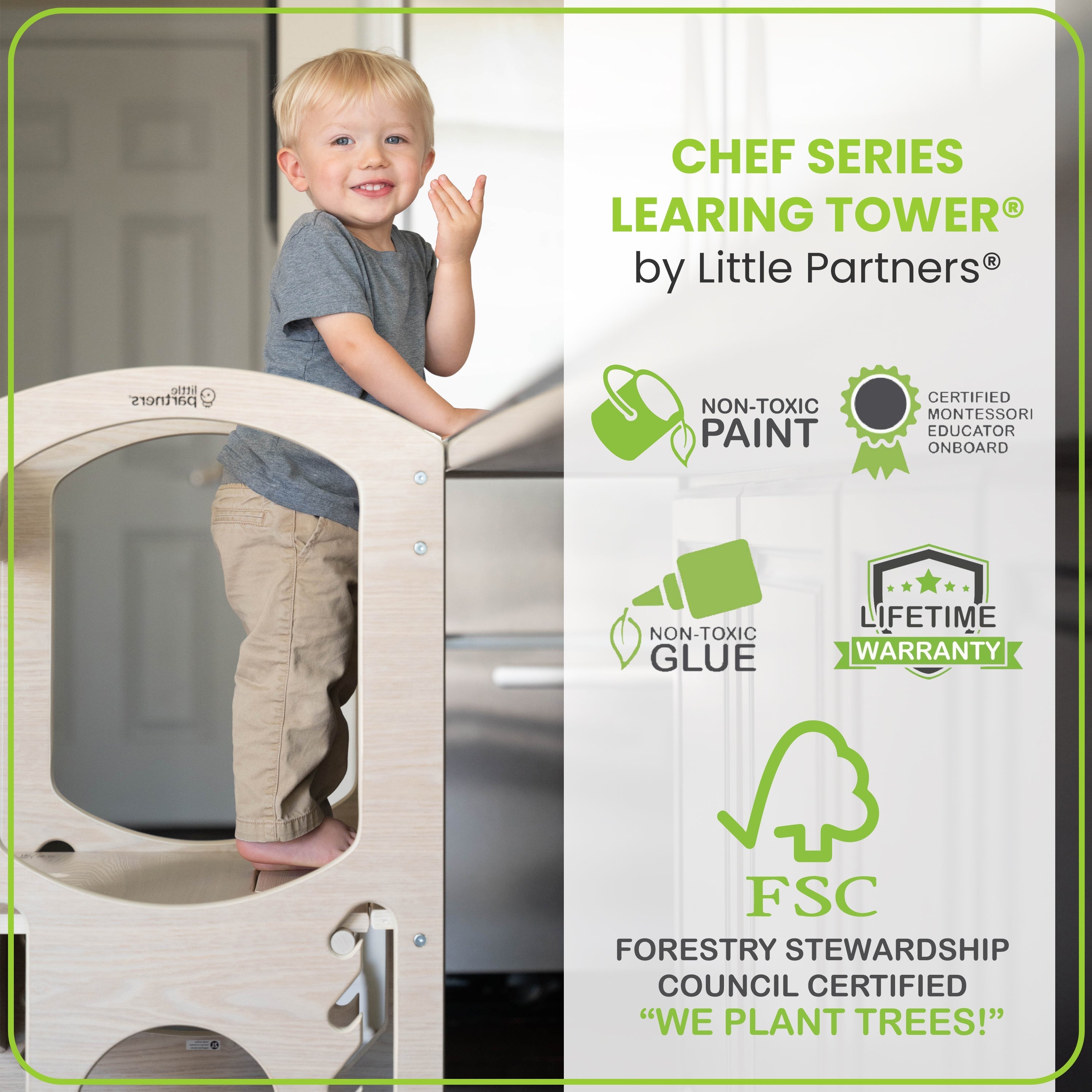 Little Partners Chef Series Learning Tower® Toddler Tower