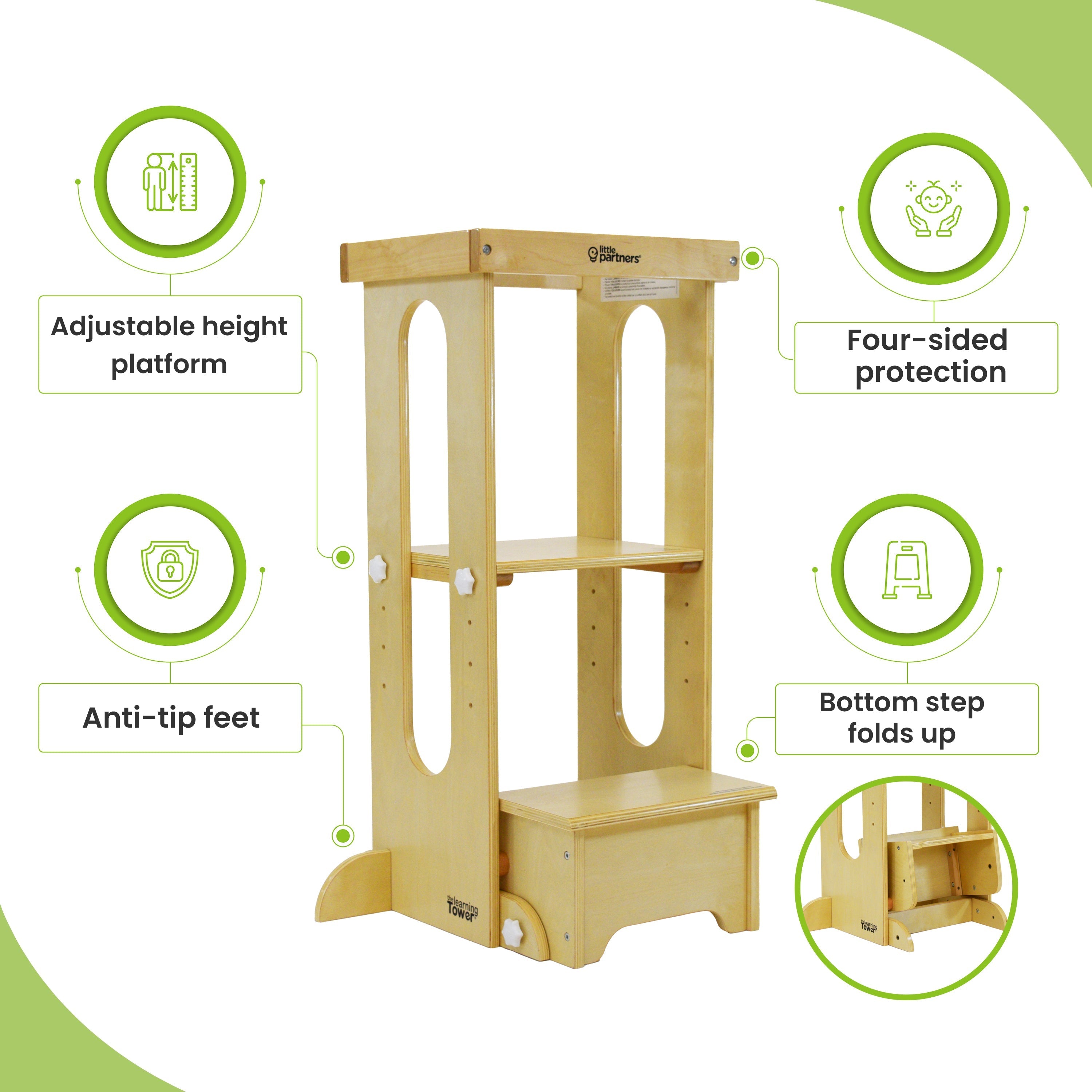 Little Partners Explore 'N Store Learning Tower® Toddler Tower