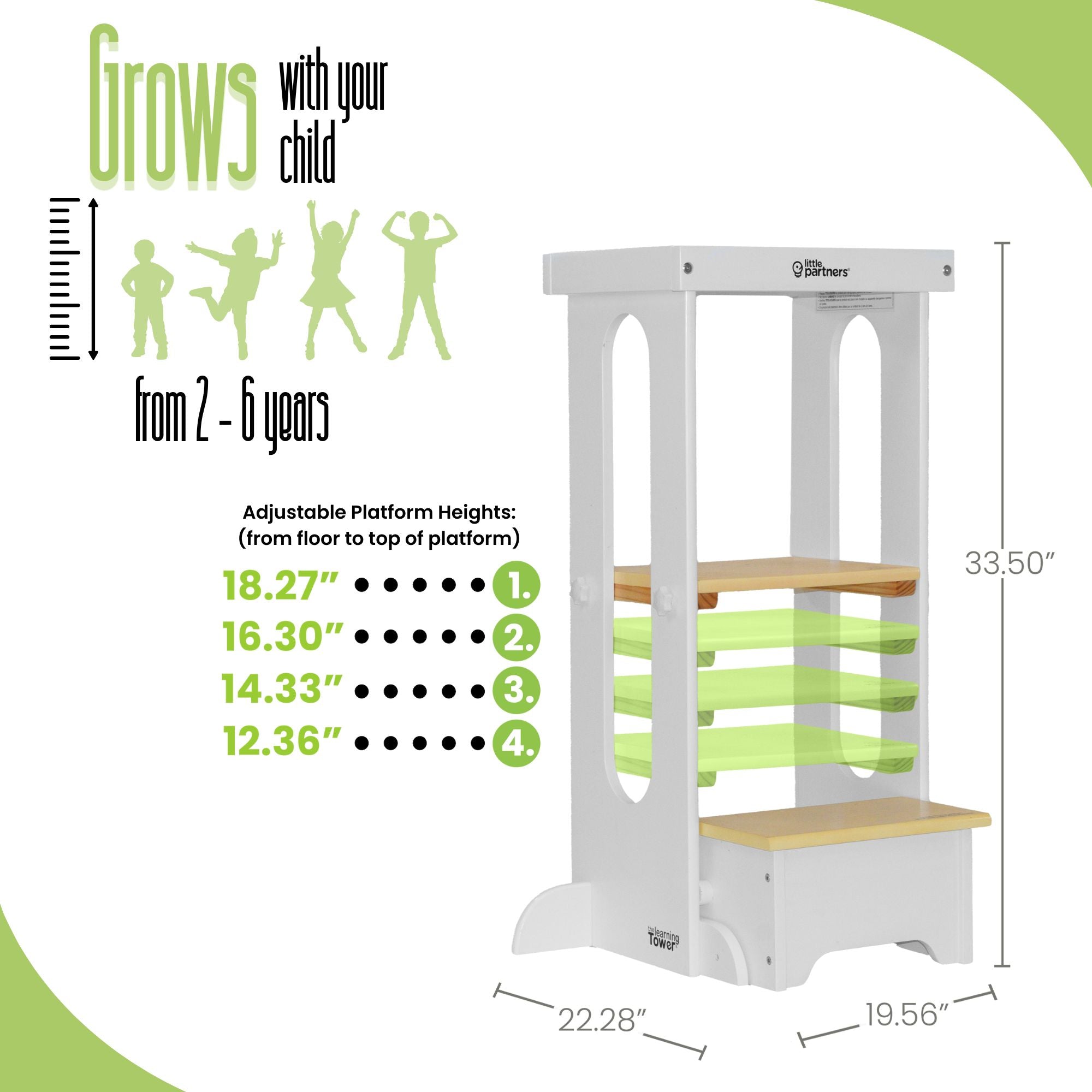Little Partners Explore 'N Store Learning Tower® Toddler Tower