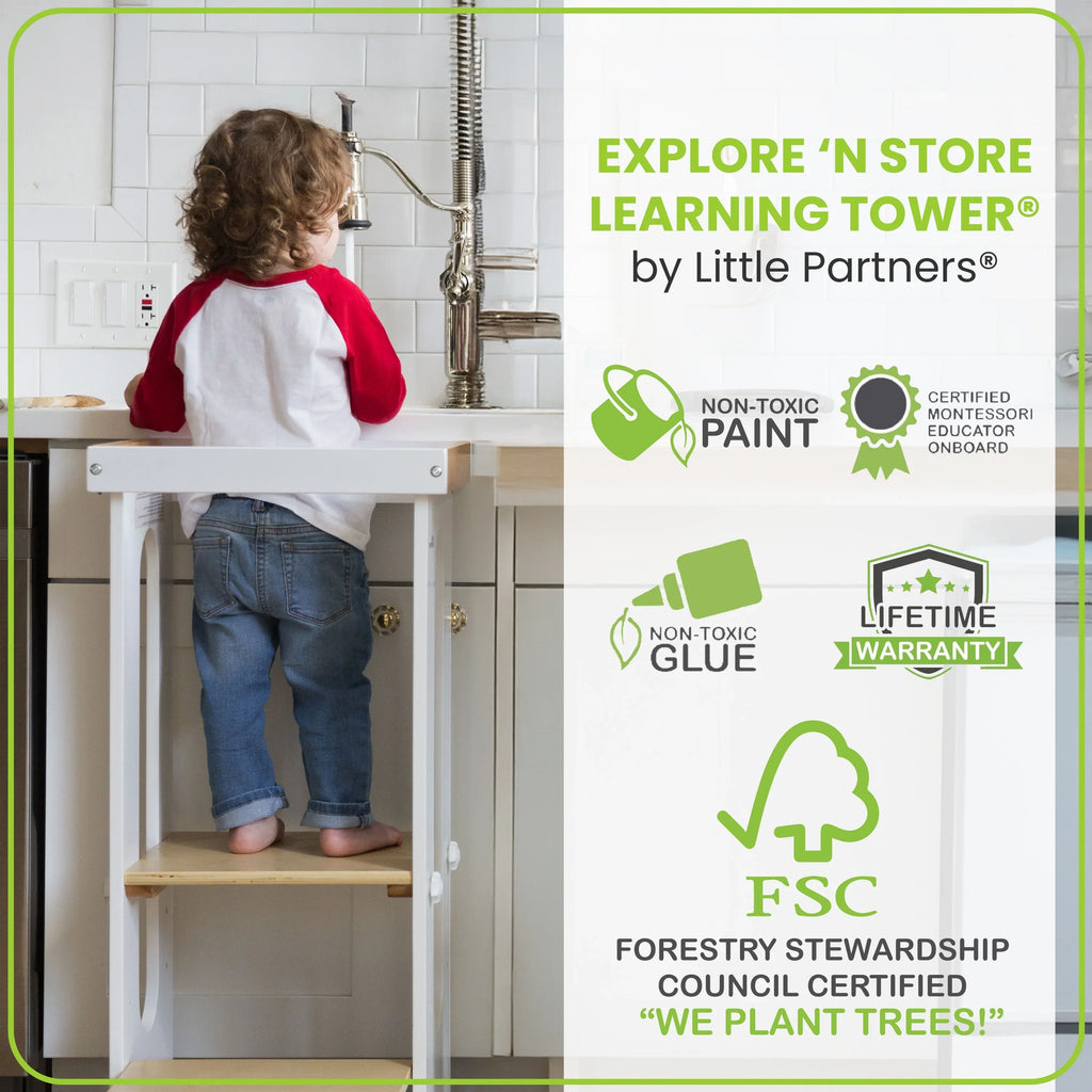 Little Partners Explore 'N Store Learning Tower® Toddler Tower