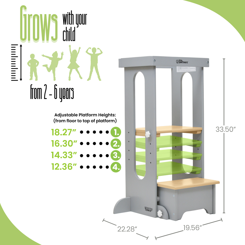 Little Partners Explore 'N Store Learning Tower® Toddler Tower