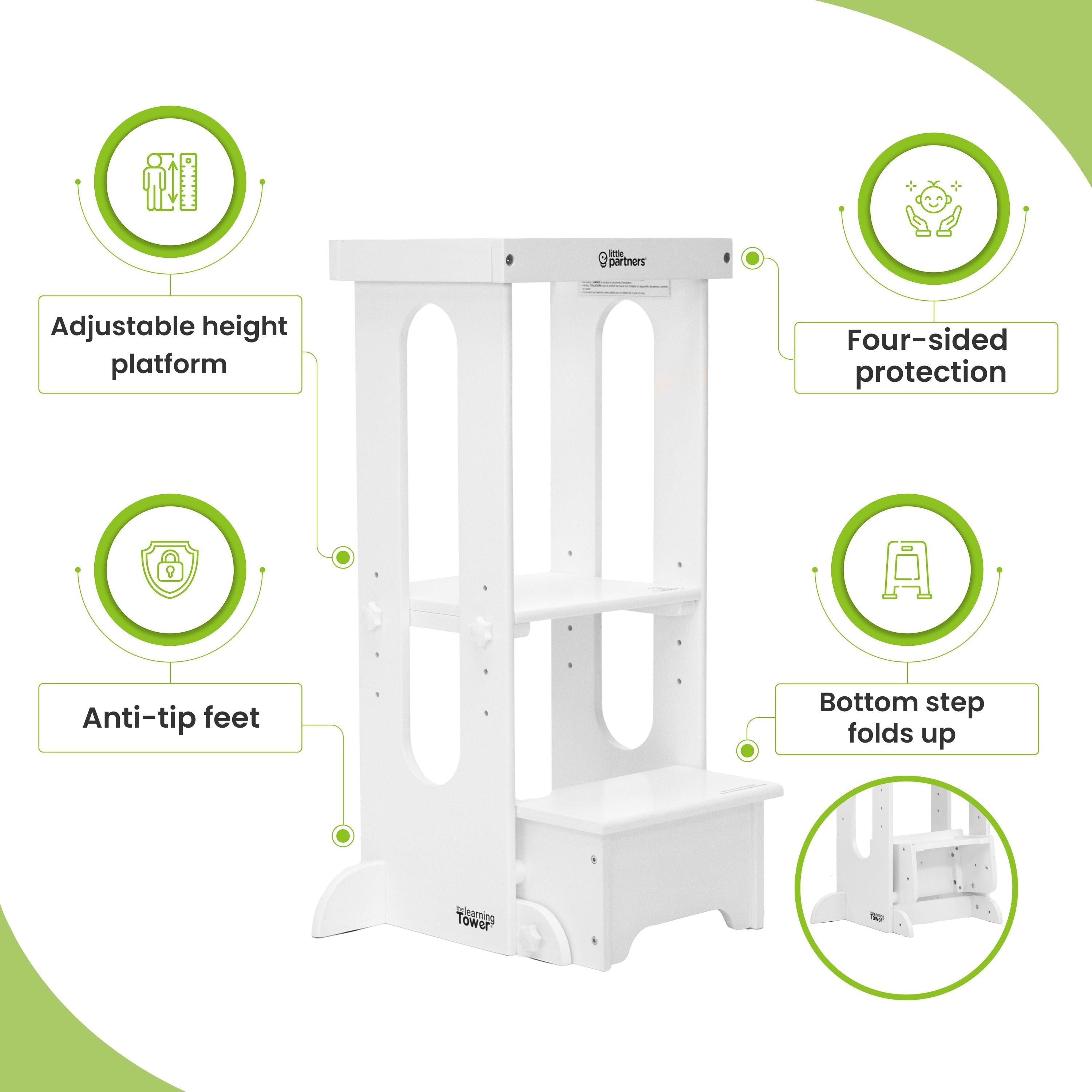 Little Partners Explore 'N Store Learning Tower® Toddler Tower