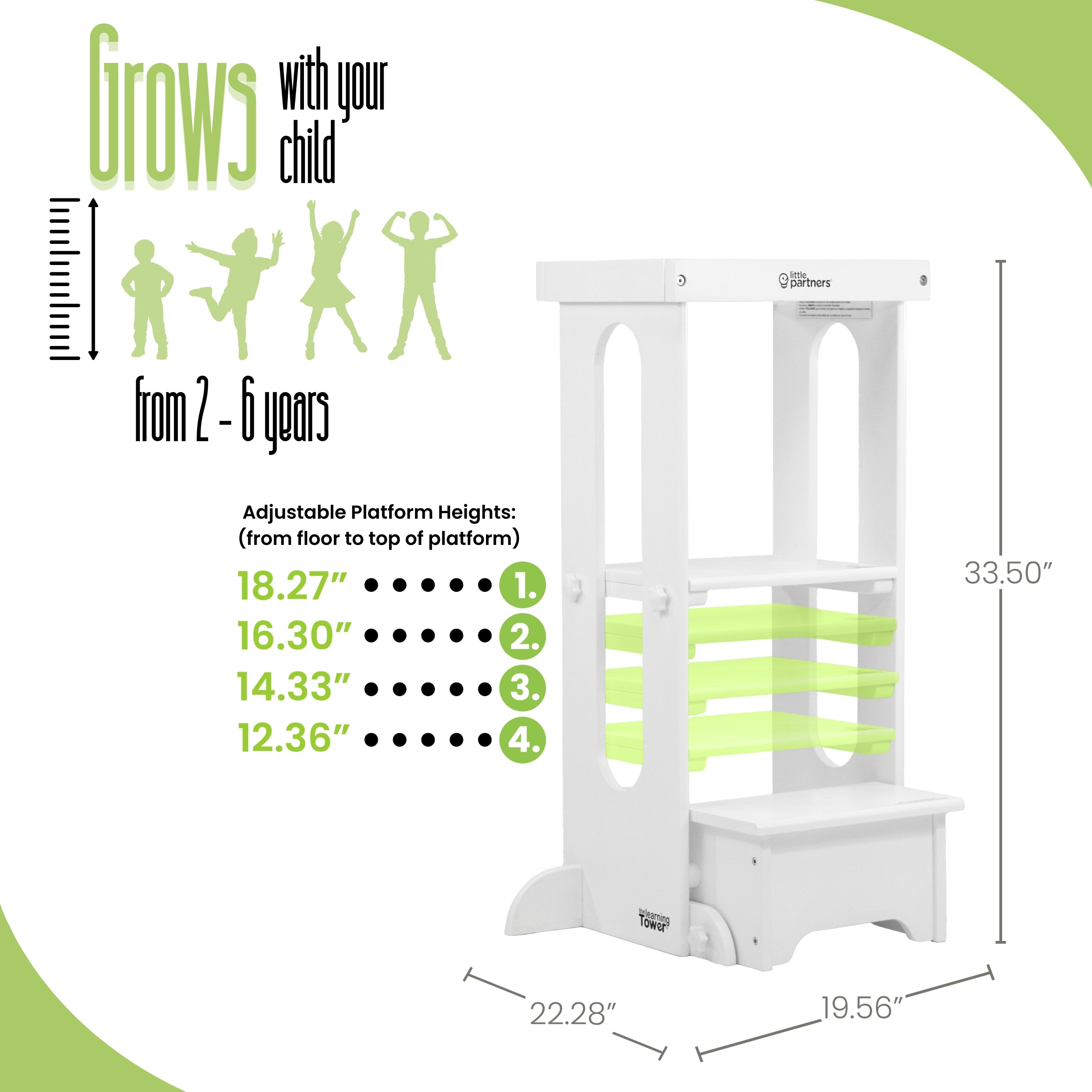 Little Partners Explore 'N Store Learning Tower® Toddler Tower