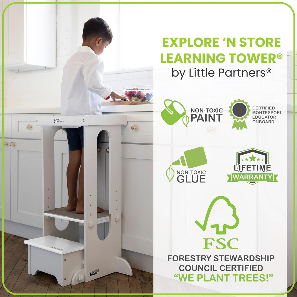Little Partners Explore 'N Store Learning Tower® Toddler Tower