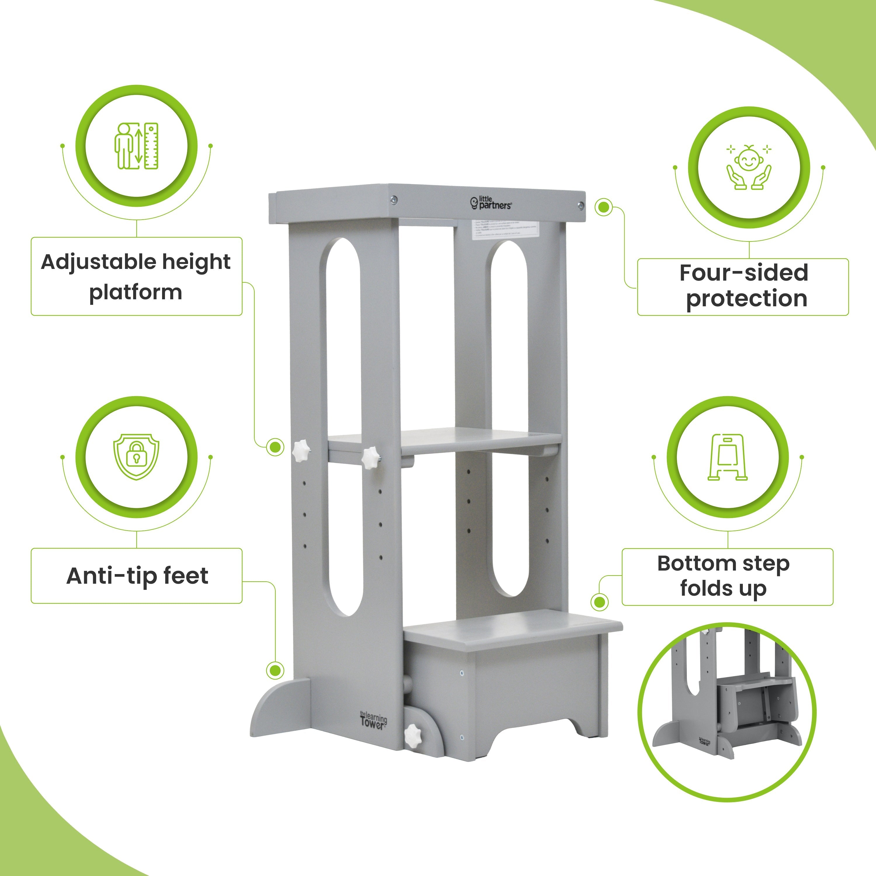 Little Partners Explore 'N Store Learning Tower® Toddler Tower