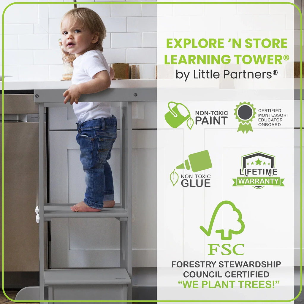 Little Partners Explore 'N Store Learning Tower® Toddler Tower