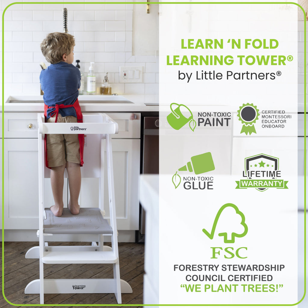 Little Partners Learn 'N Fold Learning Tower® Toddler Tower