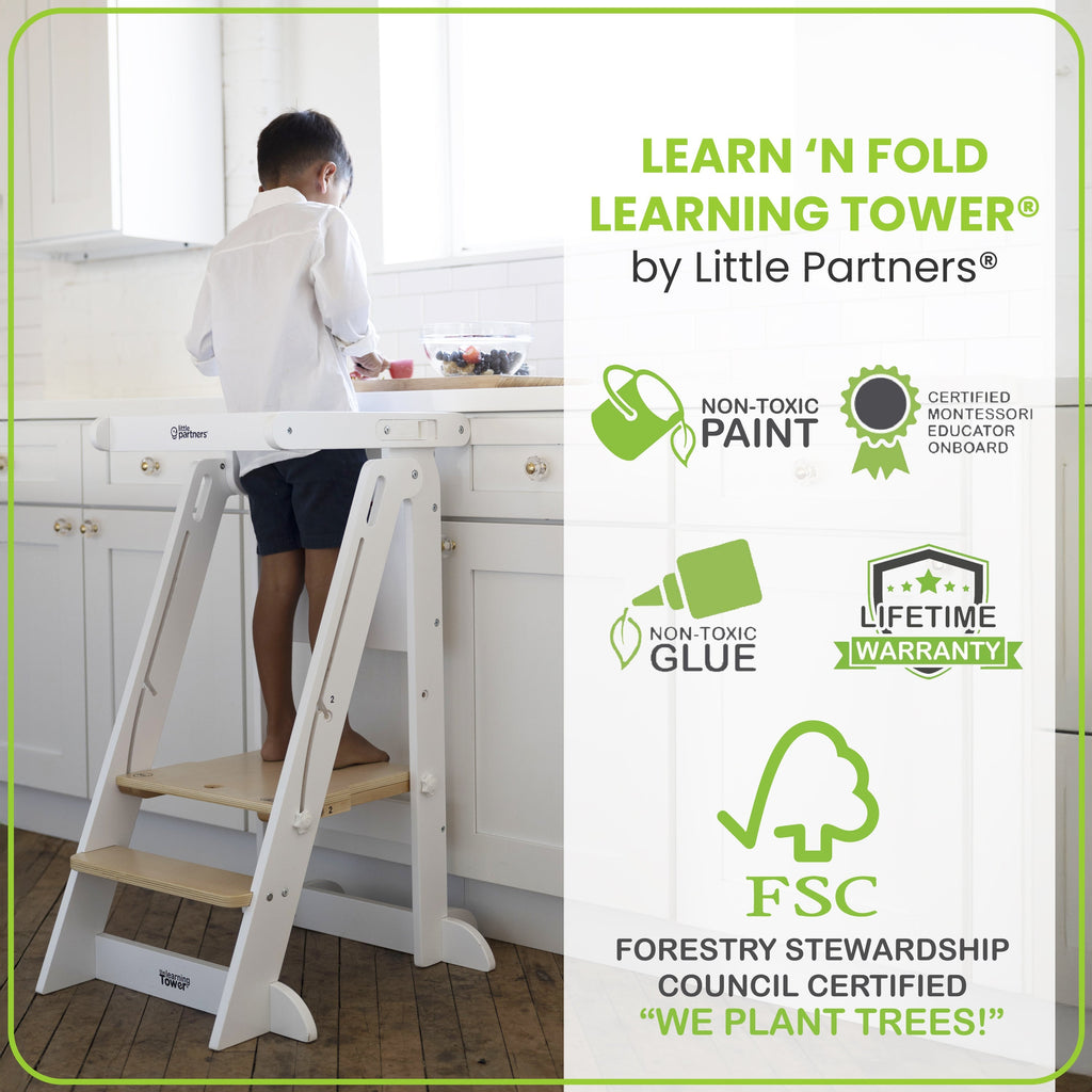 Little Partners Learn 'N Fold Learning Tower® Toddler Tower