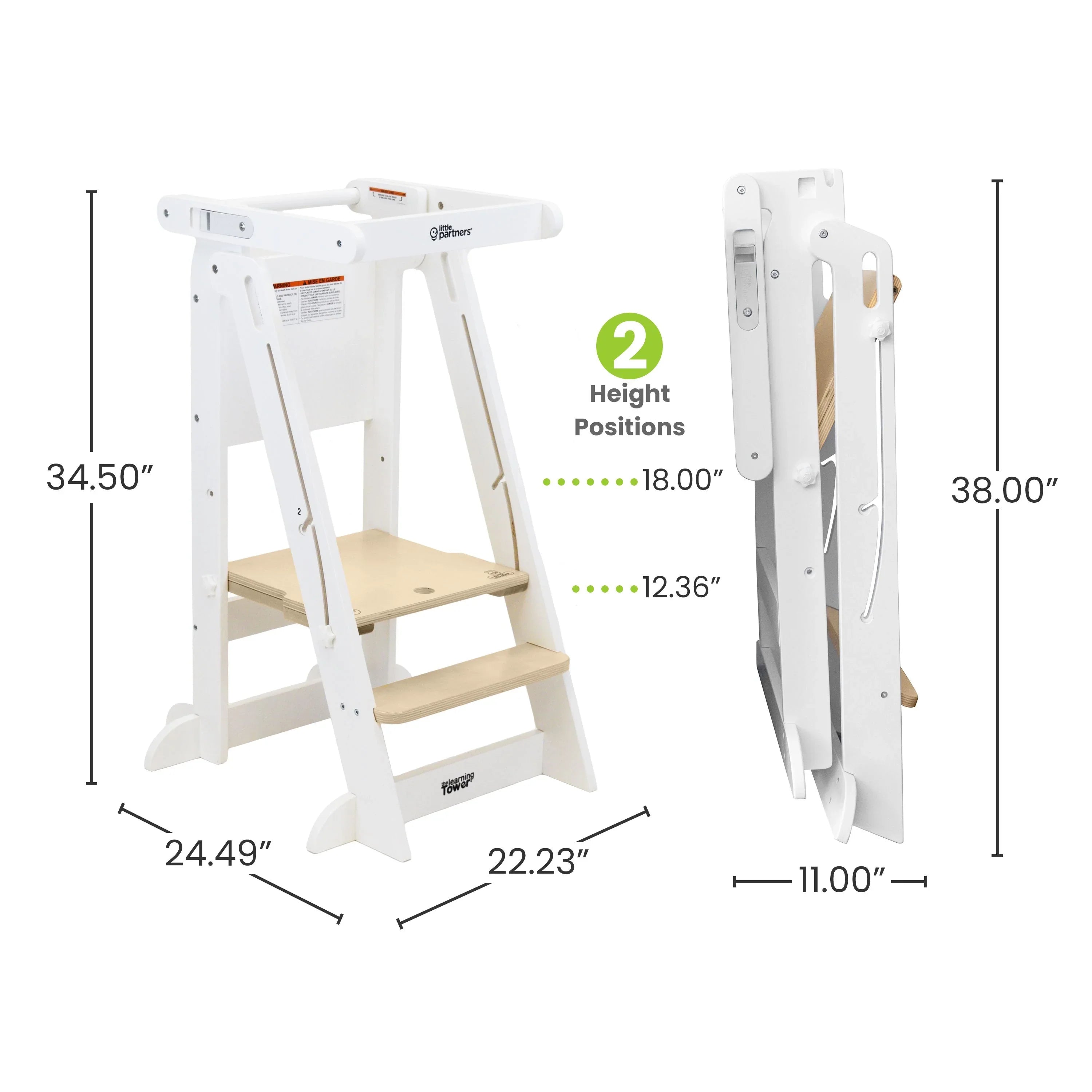 Little Partners Learn 'N Fold Learning Tower® Toddler Tower