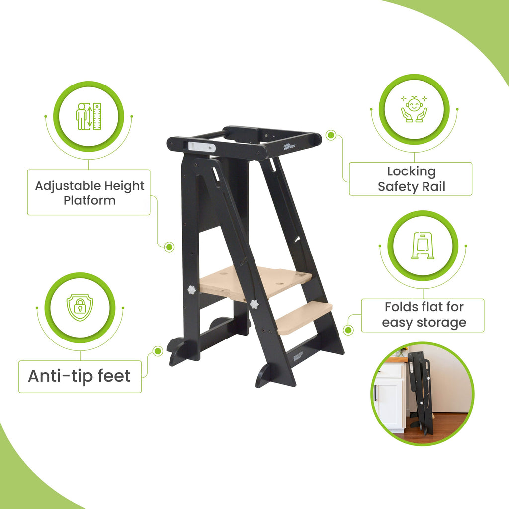 Little Partners Learn 'N Fold Learning Tower® Toddler Tower