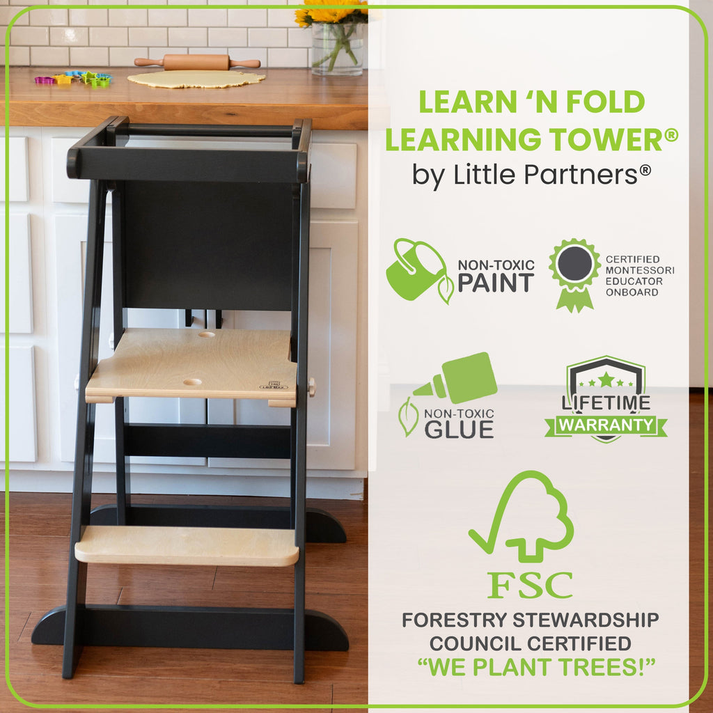 Little Partners Learn 'N Fold Learning Tower® Toddler Tower