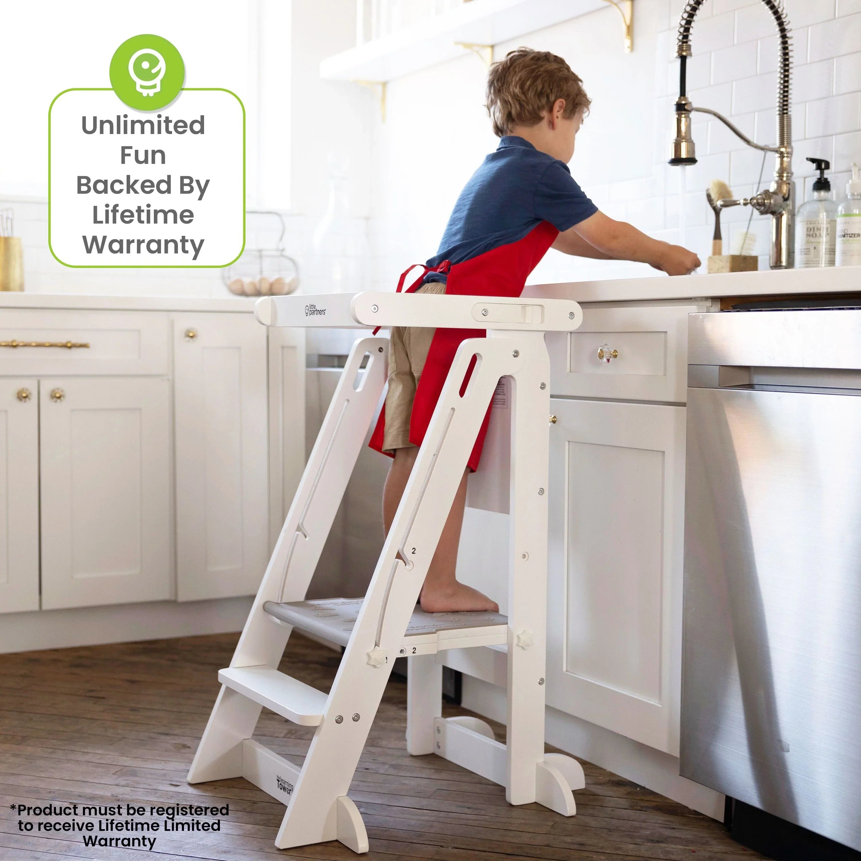 Little Partners Learn 'N Fold Learning Tower® Toddler Tower