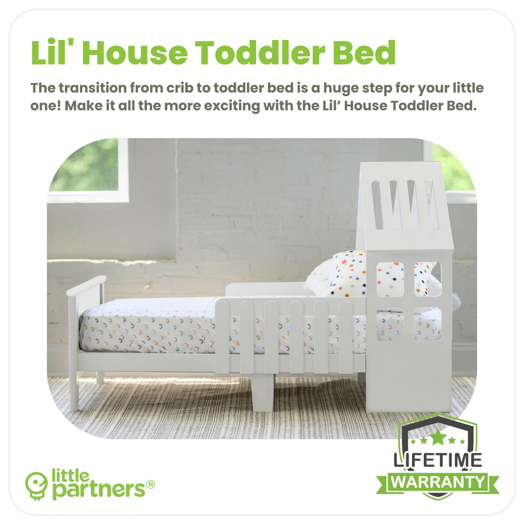 Little Partners Lil' House Toddler Bed