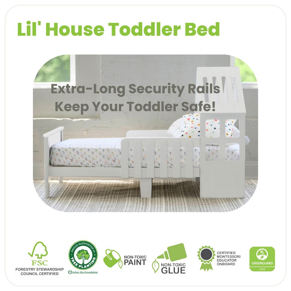 Little Partners Lil' House Toddler Bed