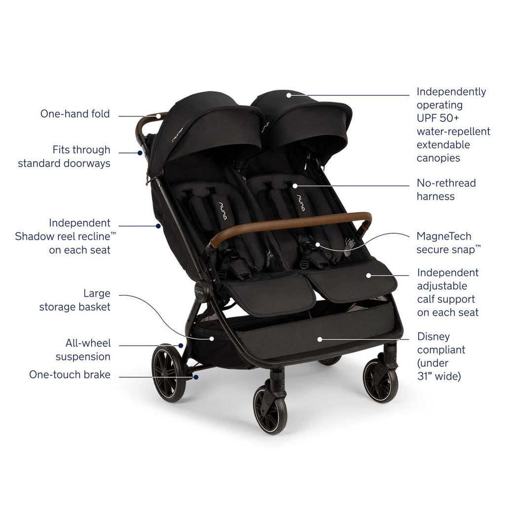 Nuna TRVL Dubl Stroller
