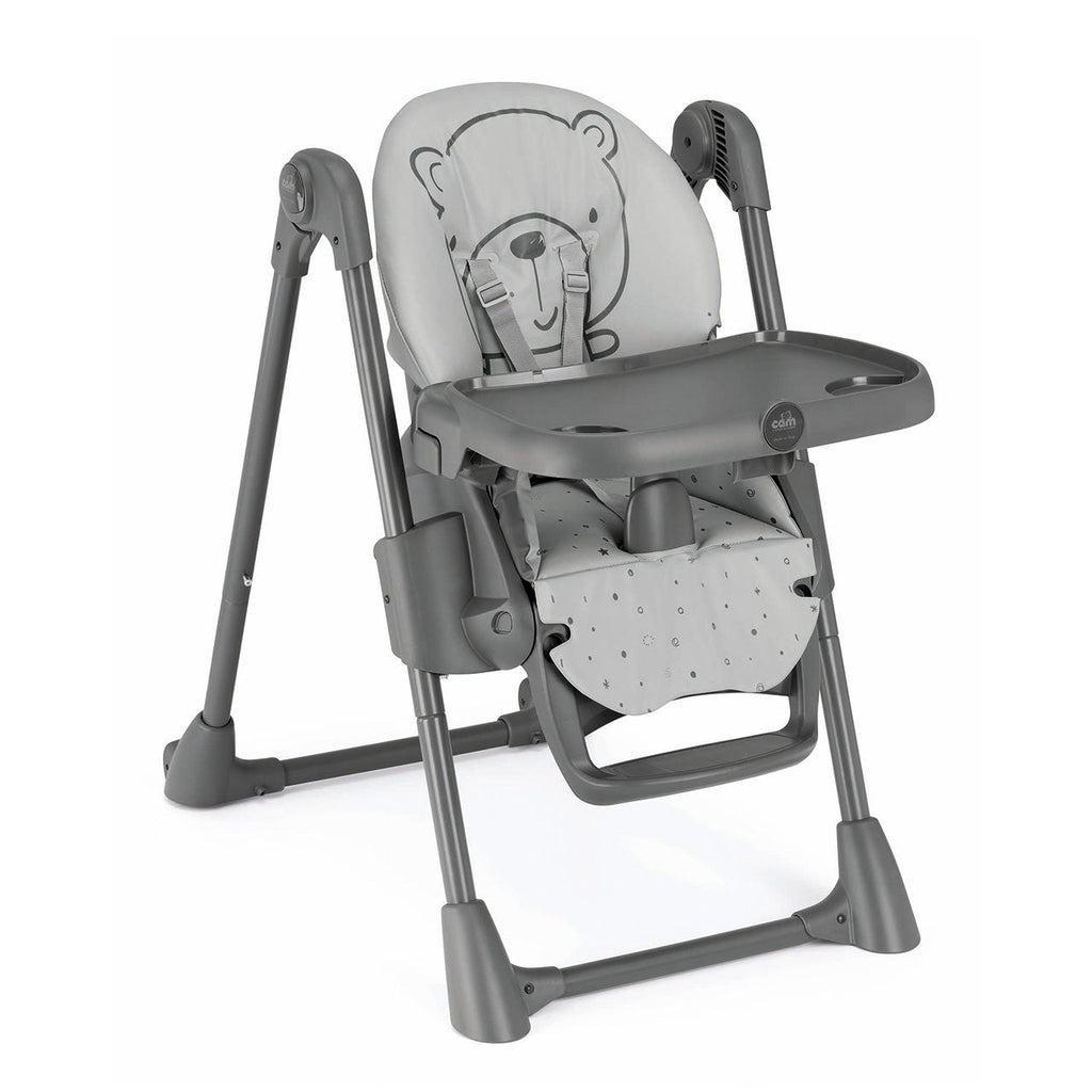 CAM Pappananna High Chair in Gray