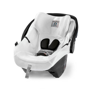 Peg Perego Clima Cover Primo Viaggio in White Tencel