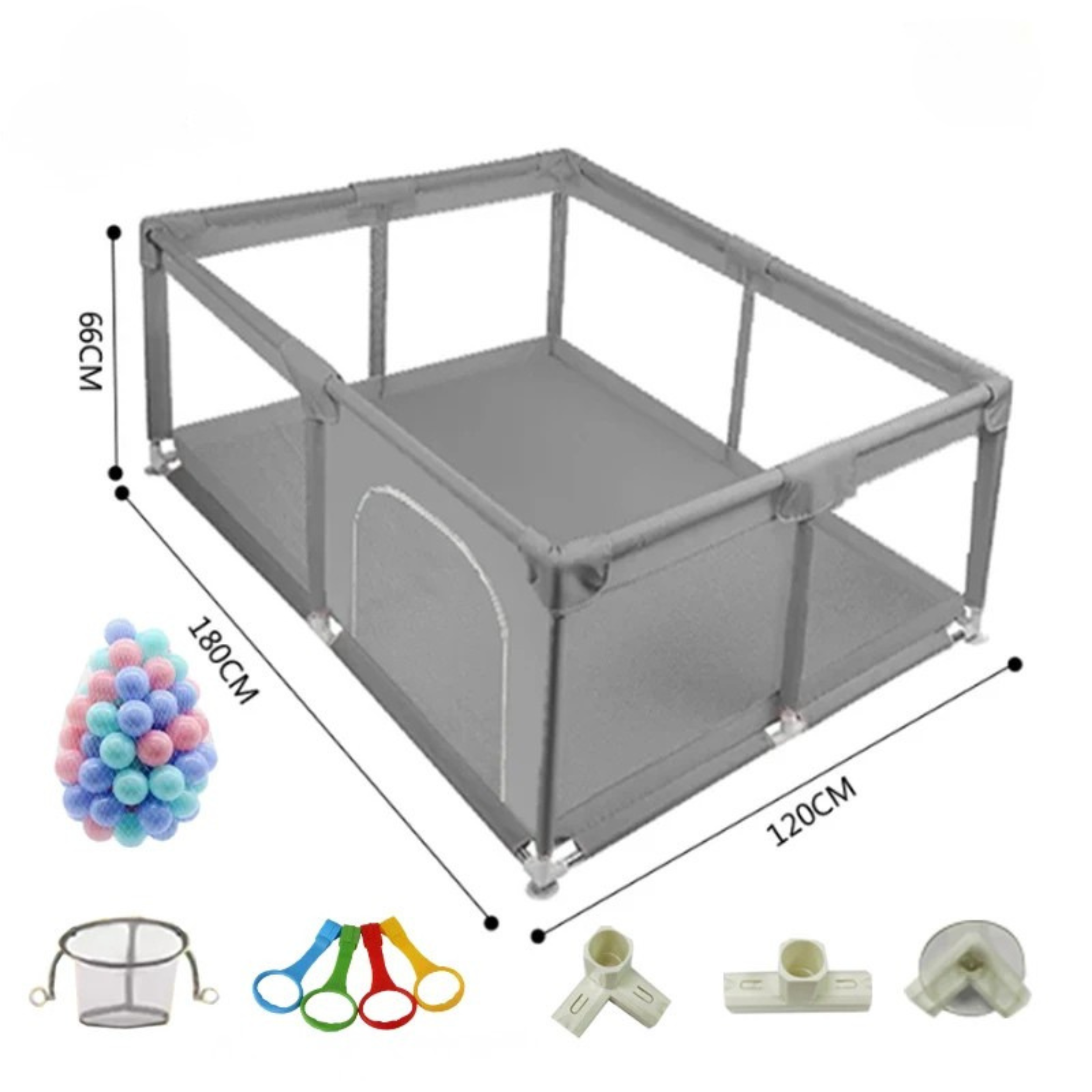 Aire de jeux pour enfants - pliable avec jeux - 5 tailles différentes